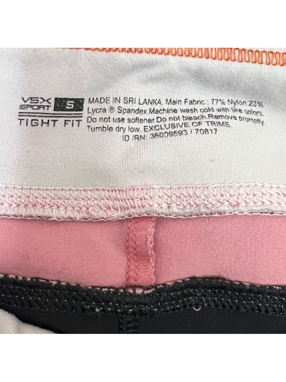 Victoria's Secret VSX Sport Tight Fit ACTIVE Capri Leggings Size S - Picture 9 of 9